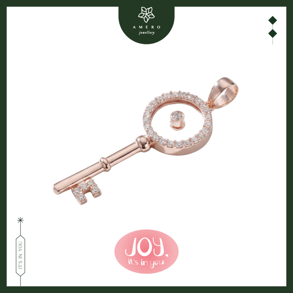 Liontin Emas Rose Gold 17K Leora LL-62 Amero Jewellery