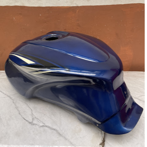 Cover Tangki Kondom Tangki Tiger Revo Model Ducati Biru Bahan Fiber