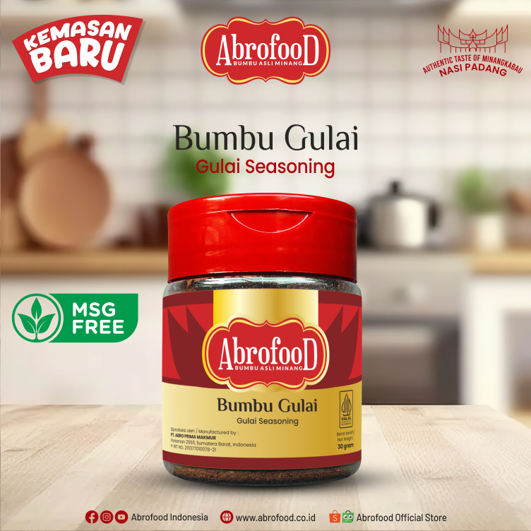 Bumbu Gulai Abrofood Botol 30g - Pcs