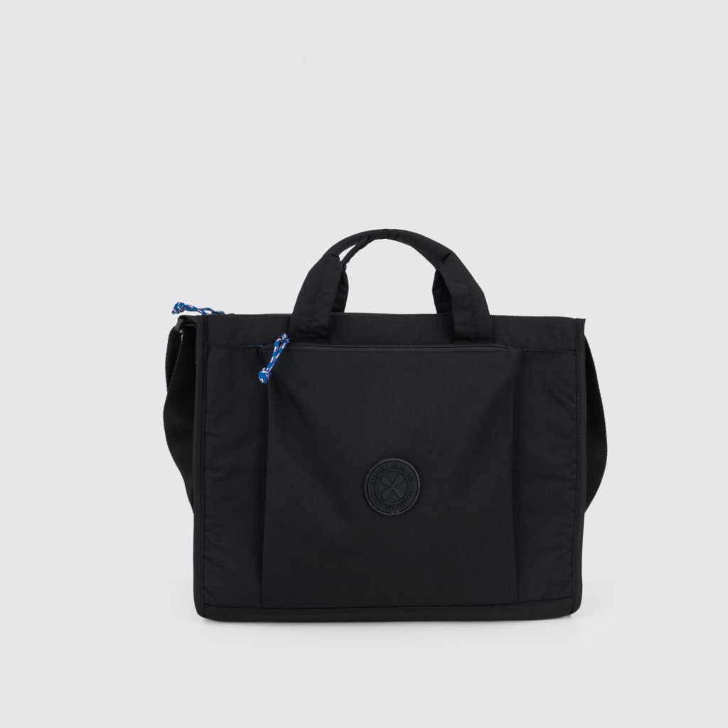 Exsport Learner Laptop Sling Bag, Black