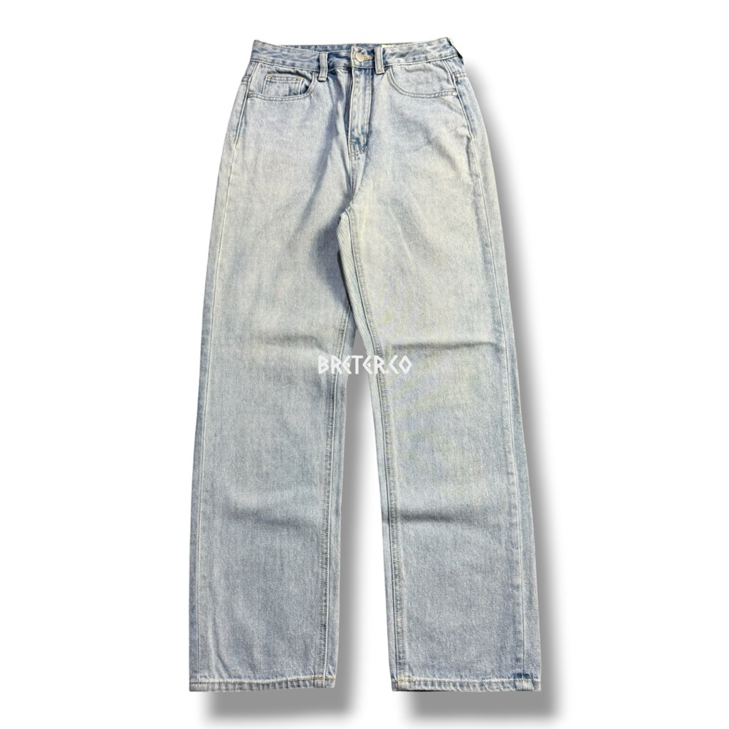 WHO.A.U Straight fit Jeans Pants  kode - A825 size 24-25