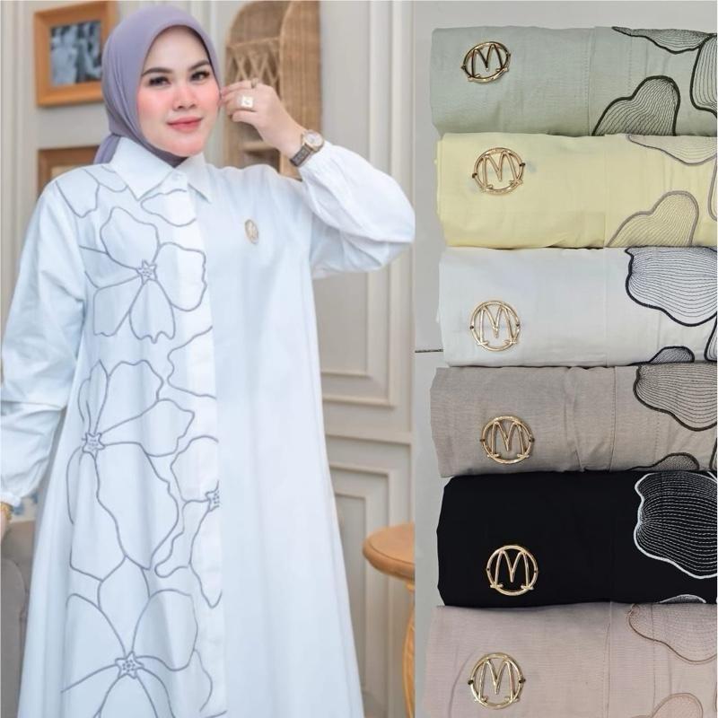 Winody Tunik_Tunik Sakura_Tunik Wanita Terbaru_Tunik Lebaran