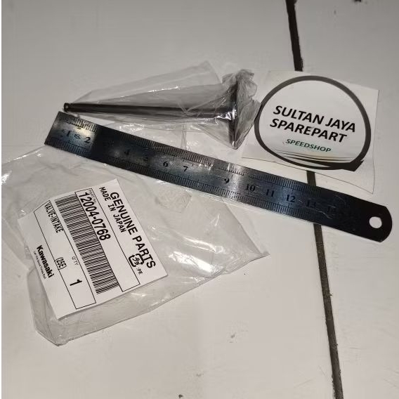 KLEP TITANIUM VALVE INTAKE KAWASAKI KX 250 20 KX252 BLF 2019-2023 BATANG 4,5 PAYUNG 31 ORIGINAL KGP 