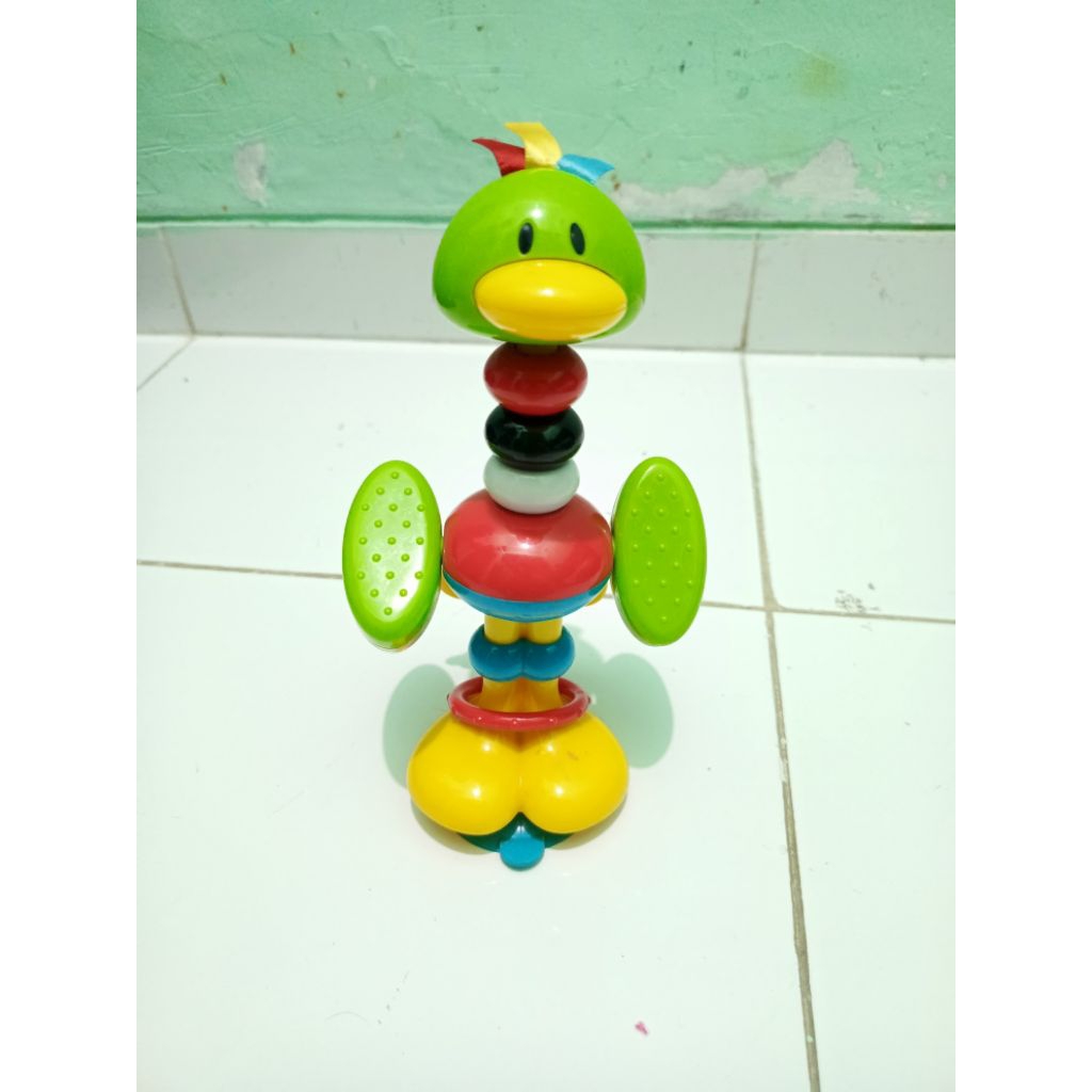 Preloved ELC Bendy Bird Highchair Toy - Mainan Kursi Bayi - Mainan Sensorik