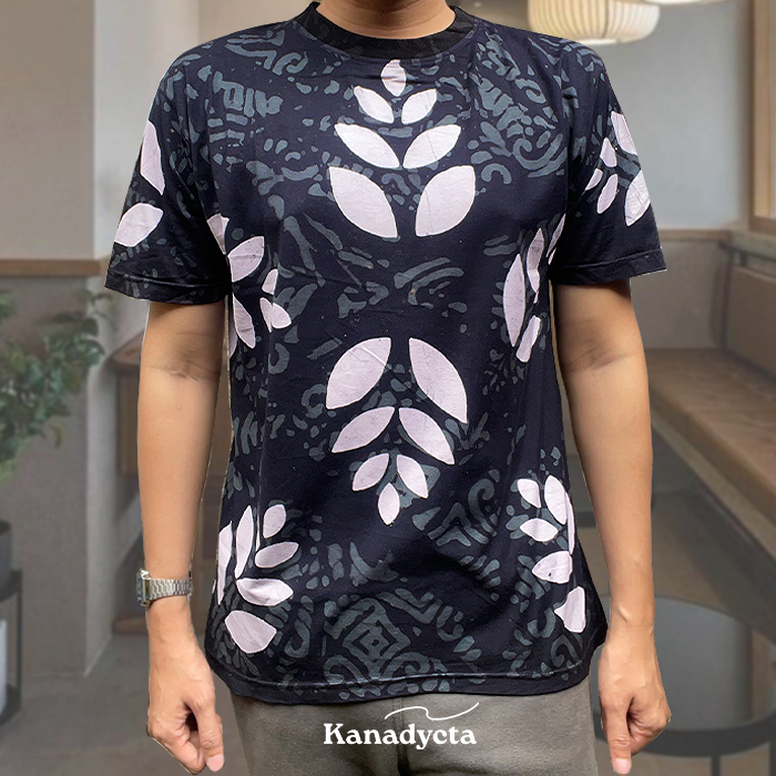 OBRAL CUCI GUDANG KAOS BATIK PRIA KATUN MURAH MERIAH - ABU PECAH