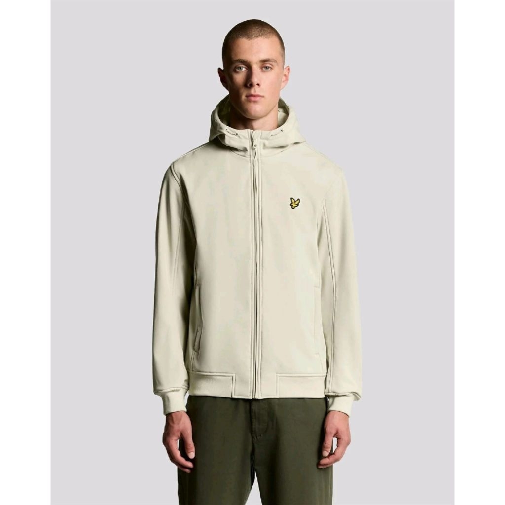 Lyle and Scott Softshell Jacket Grey Taupe Original