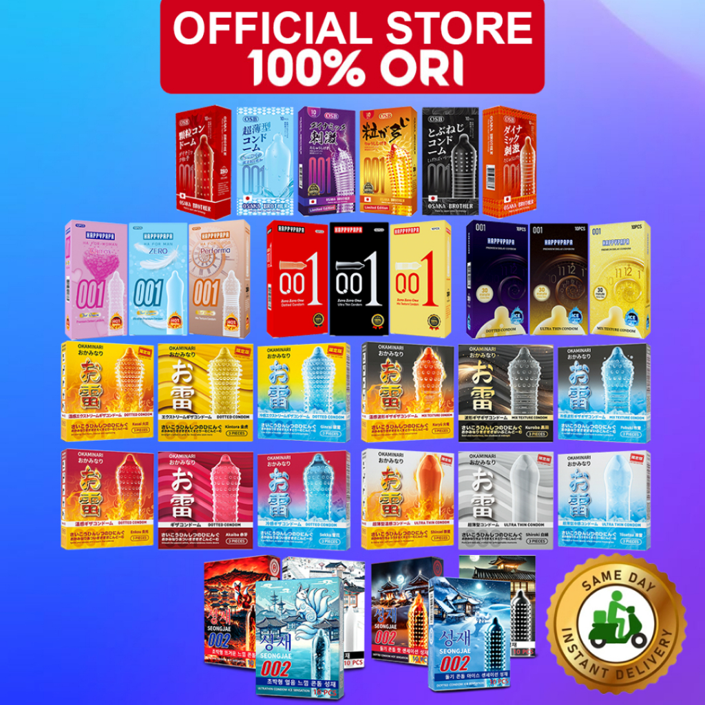 Happypapa KondomGerigi Tipis Alat Kesehatan – Sensasi Berbeda