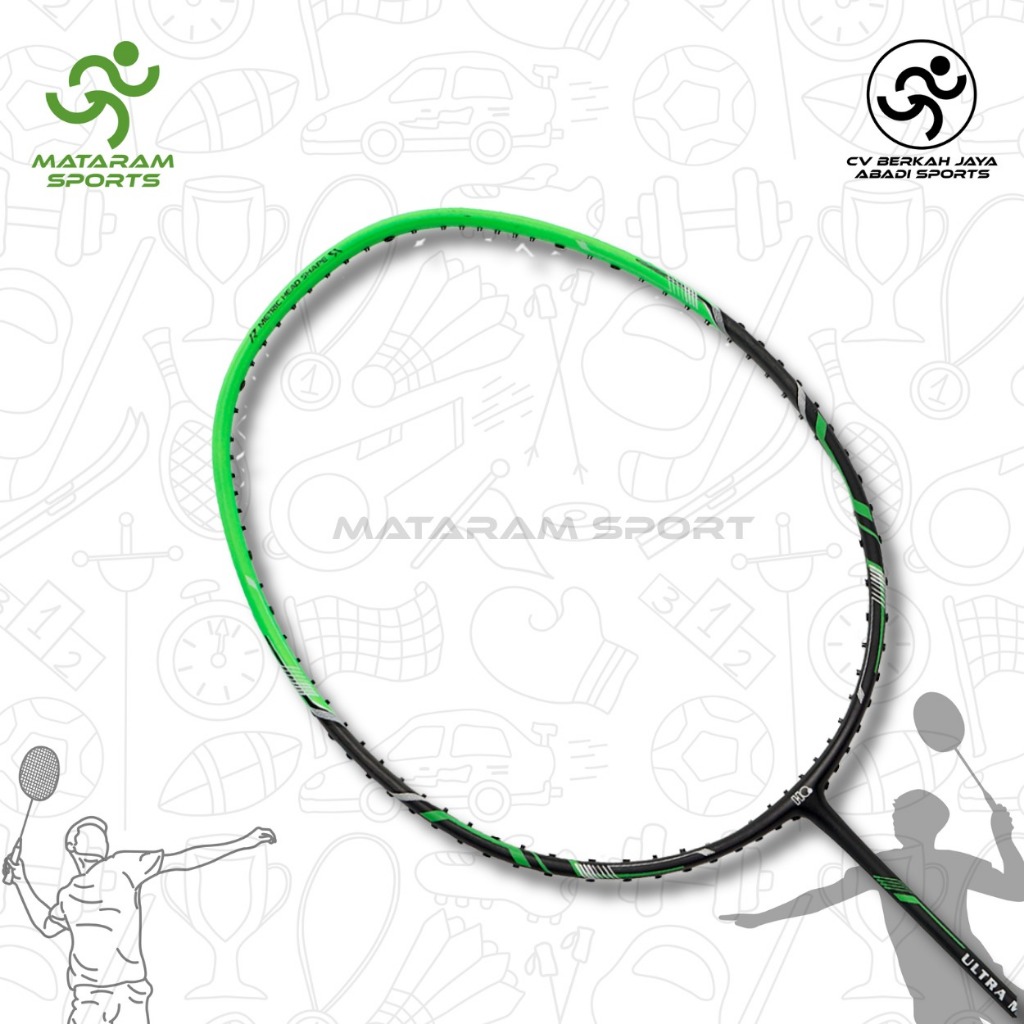 Raket Badminton HIQUA ULTRA MICRO M62/M65/M66/M68 - Original