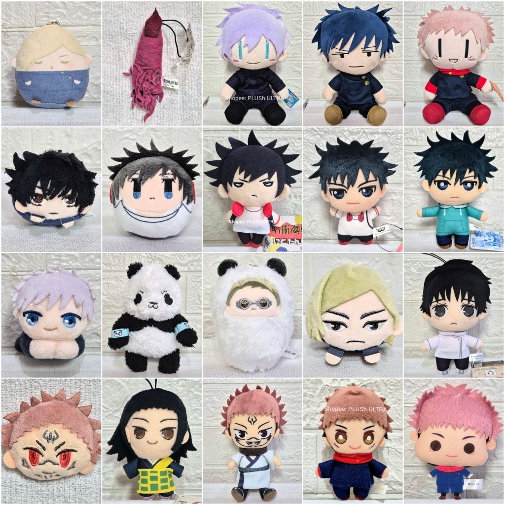 Geto Gojo Megumi Fushiguro Jujutsu Kaisen JJK kostum cosplay Nanami itadori