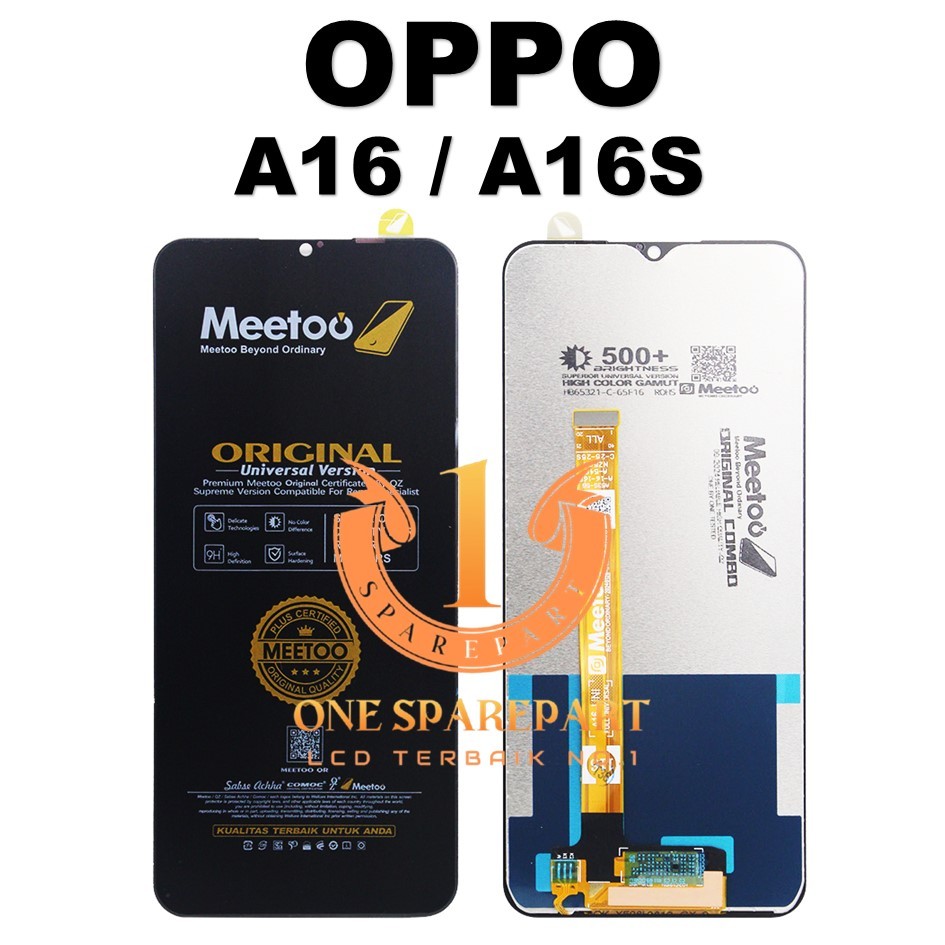 LCD TOUCHSCREEN OPPO A16 / A16S  COMPLETE ORIGINAL 100% FULLSET
