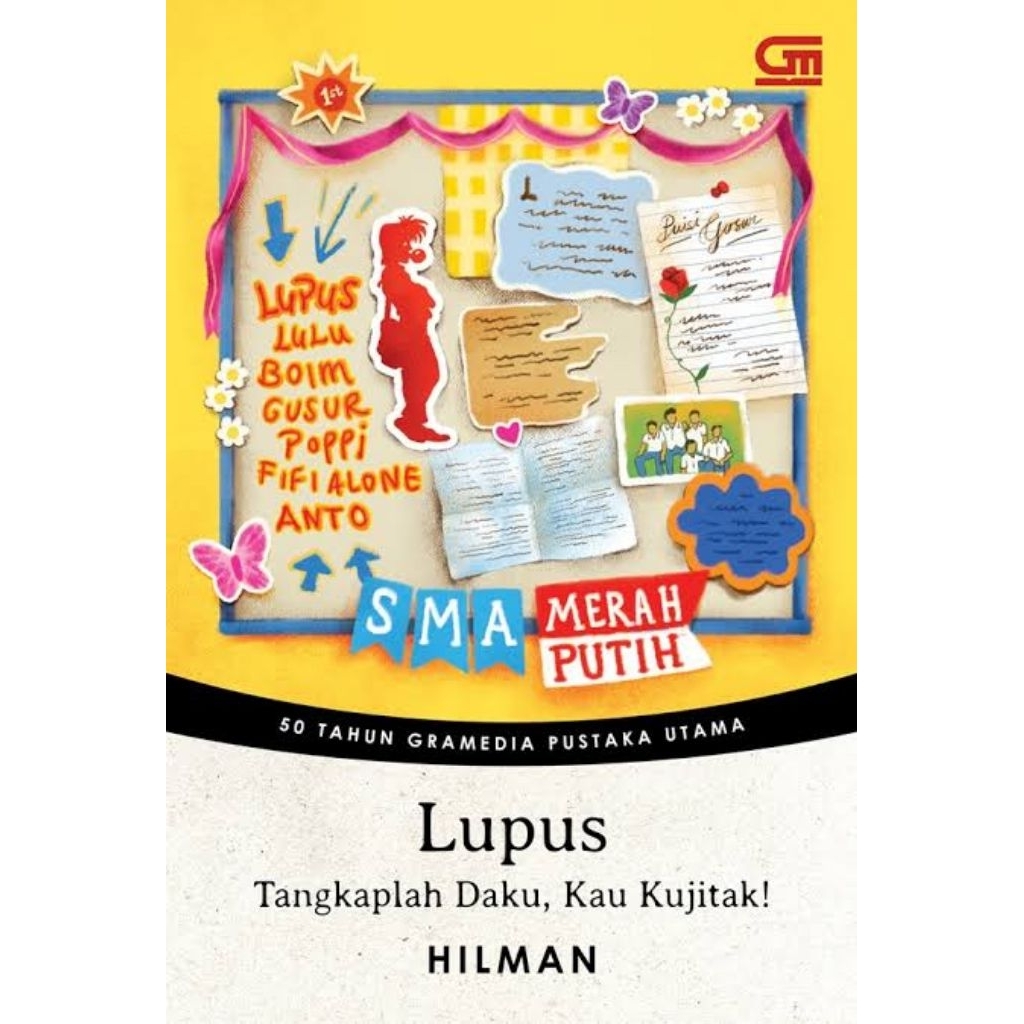 Lupus Tangkaplah Daku, Kau Kujitak - Hilman - Buku GPU