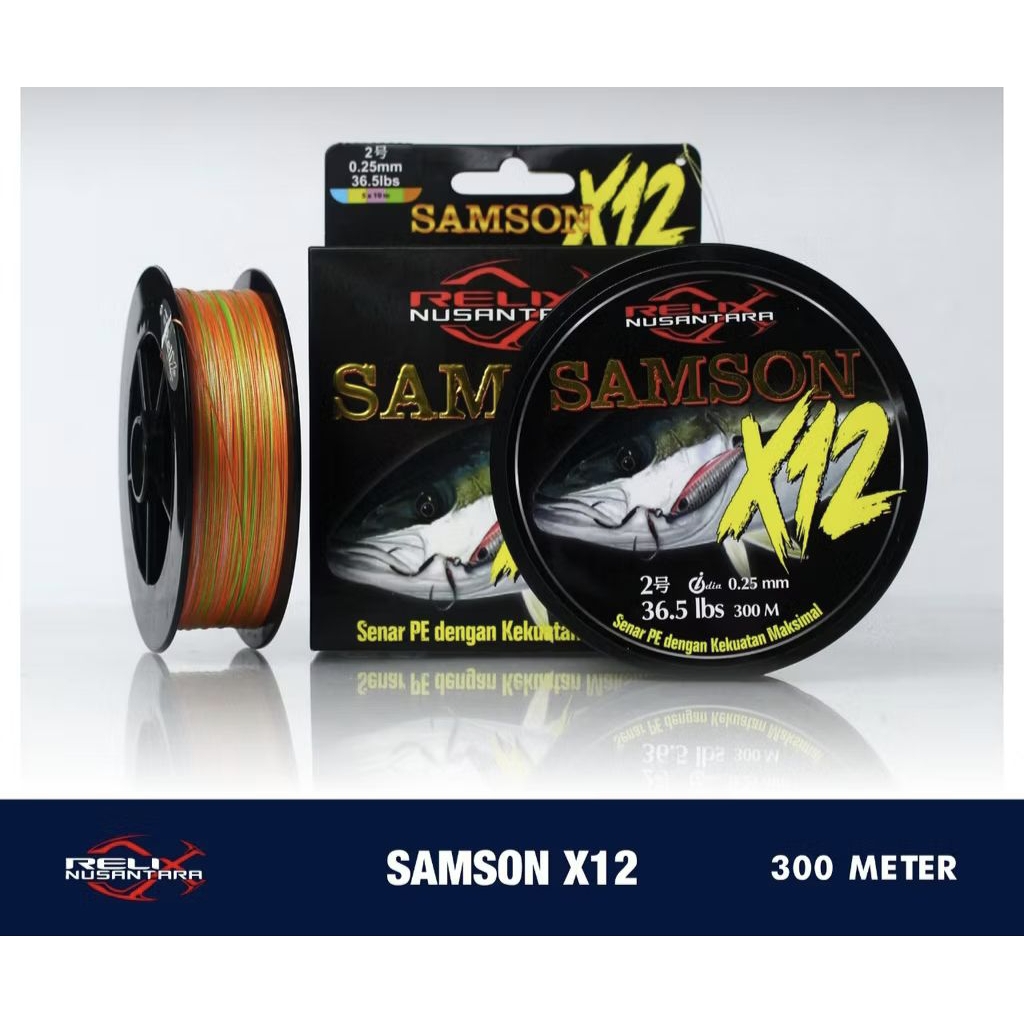 PE Samson X12 300meter 500meter Relix Nusantara
