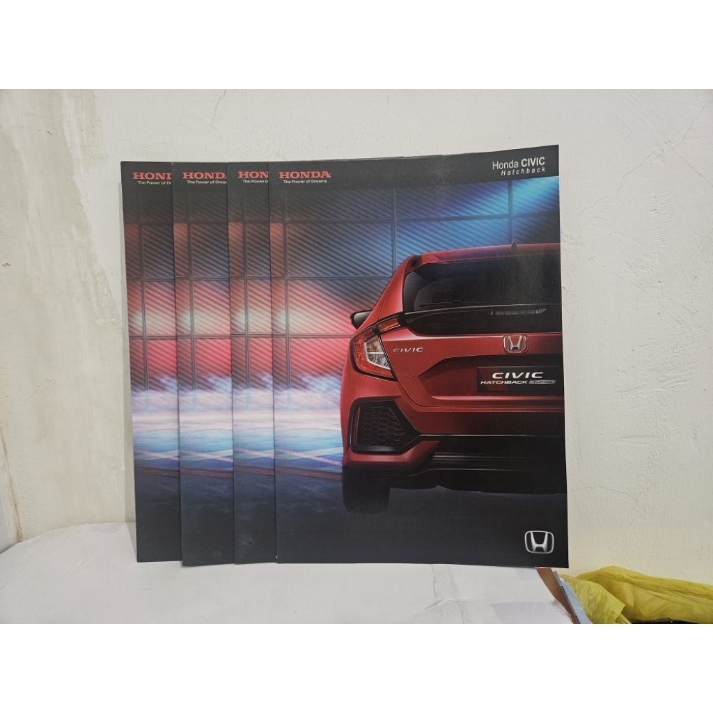 brosur katalog mobil honda civic hatchback 2017 leaflet
