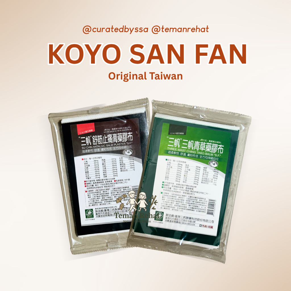 Koyo San Fan Taiwan Otot Rematik Meredakan Nyeri Original Taiwan