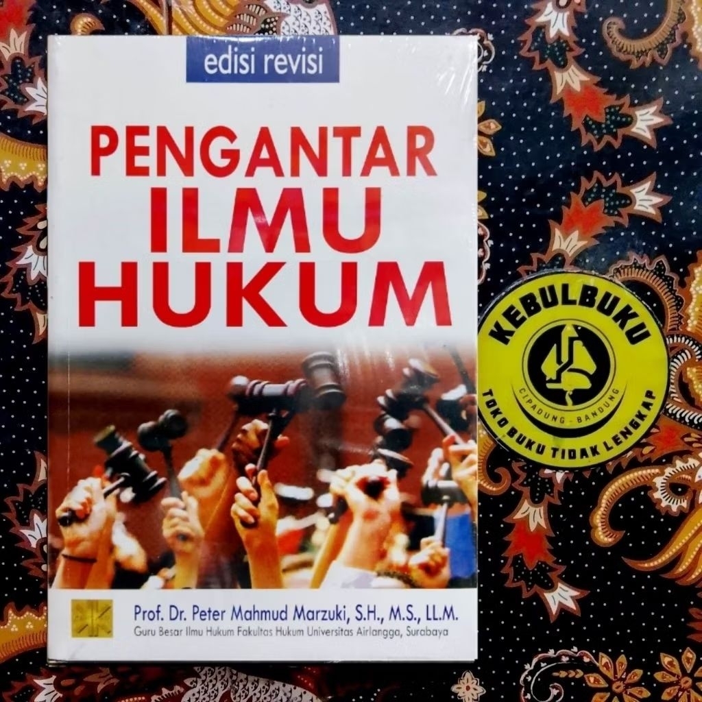 Buku Pengantar Ilmu Hukum (Edisi Revisi) - Prof. Dr. Peter Mahmud Marzuki, S.H., M.S., / Original