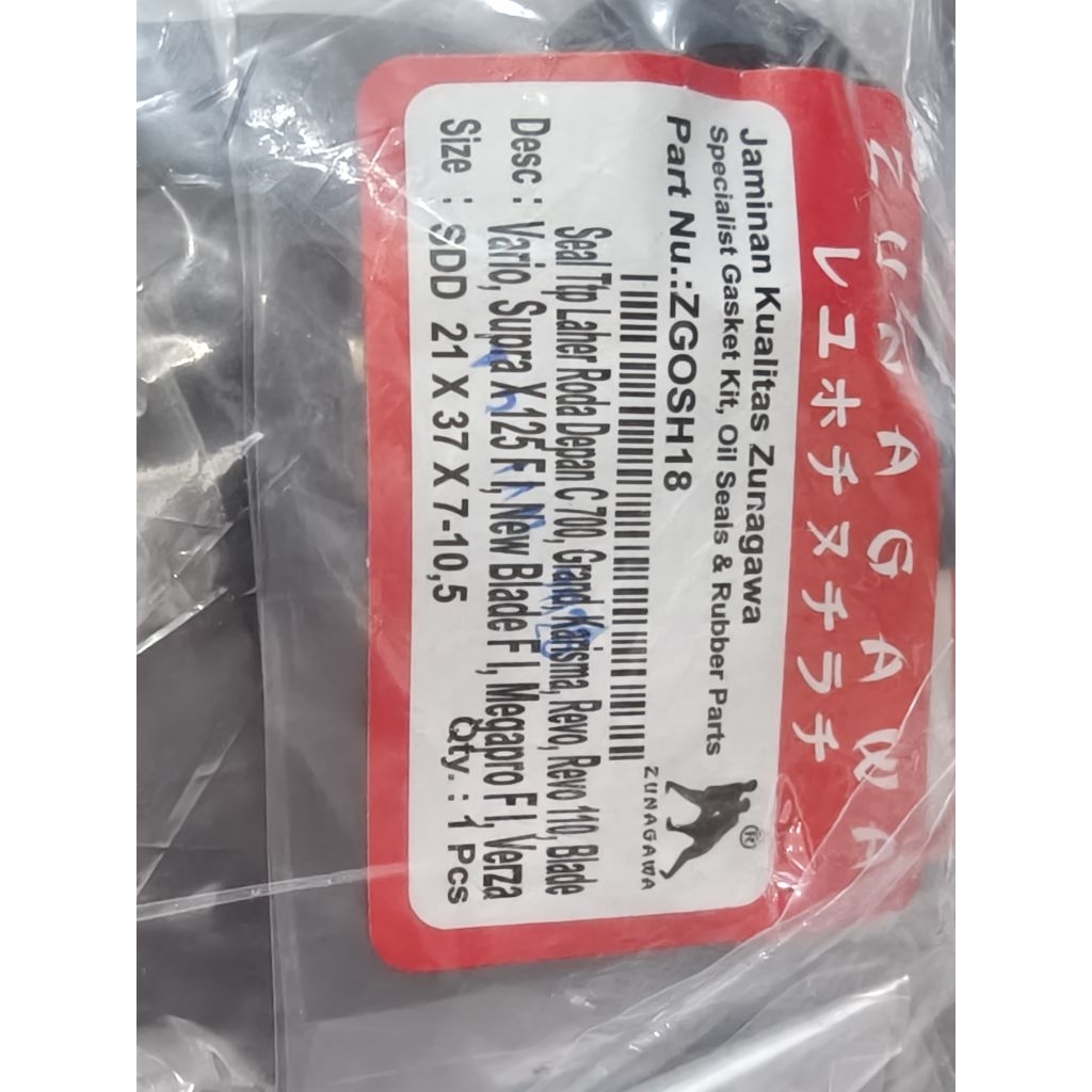 seal tutup laher roda depan C700 grand karisma Revo Revo 110 Blade Beat Vario Supra x 125 fi