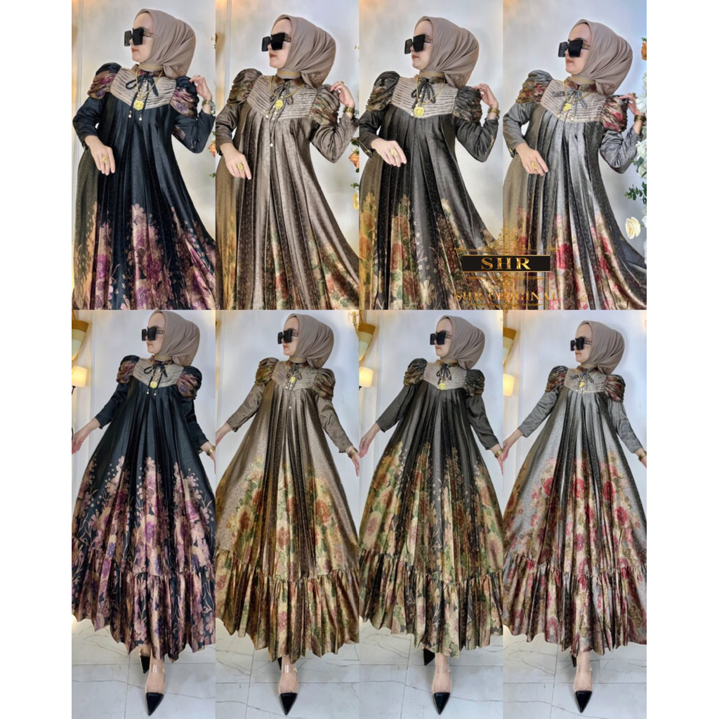 SHR NEW MIDI DRESS BINOR MIDI DRESS SUTRA SILK SHR ORIGINAL