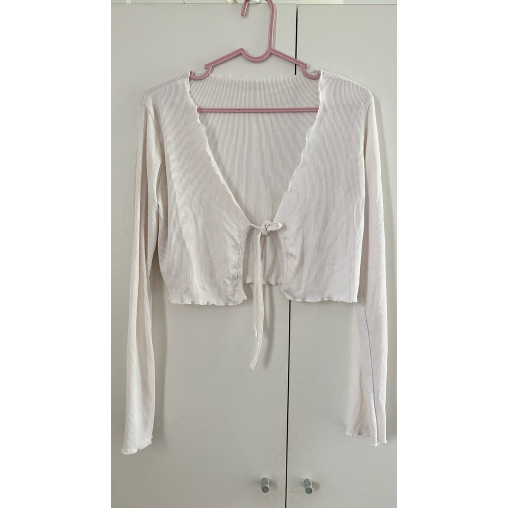 preloved cardigan rajut crop