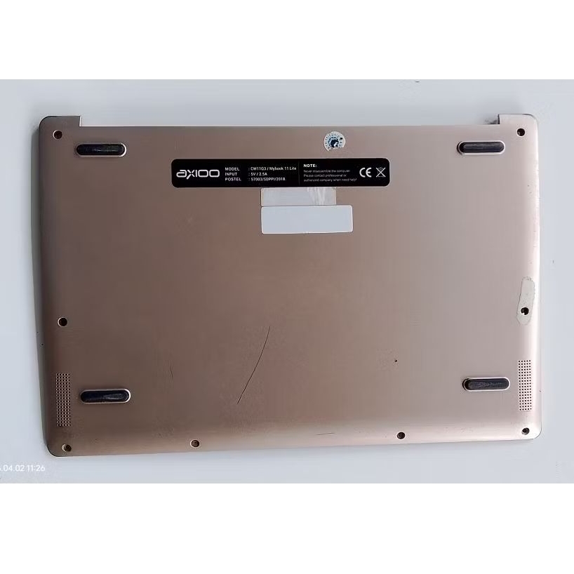 casing bawah laptop axioo mybook 11 lite