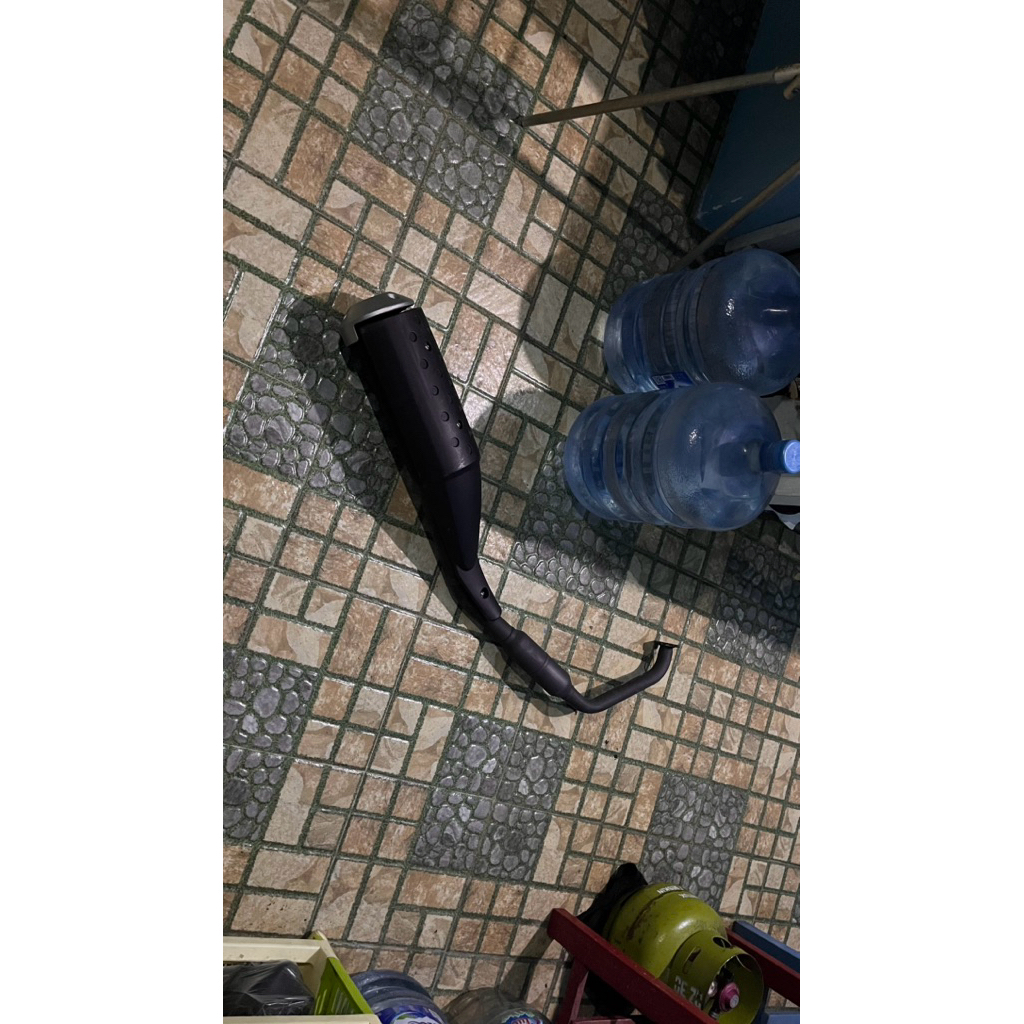 Knalpot Yamaha Xsr 155 Original Standar Mulus No Minus