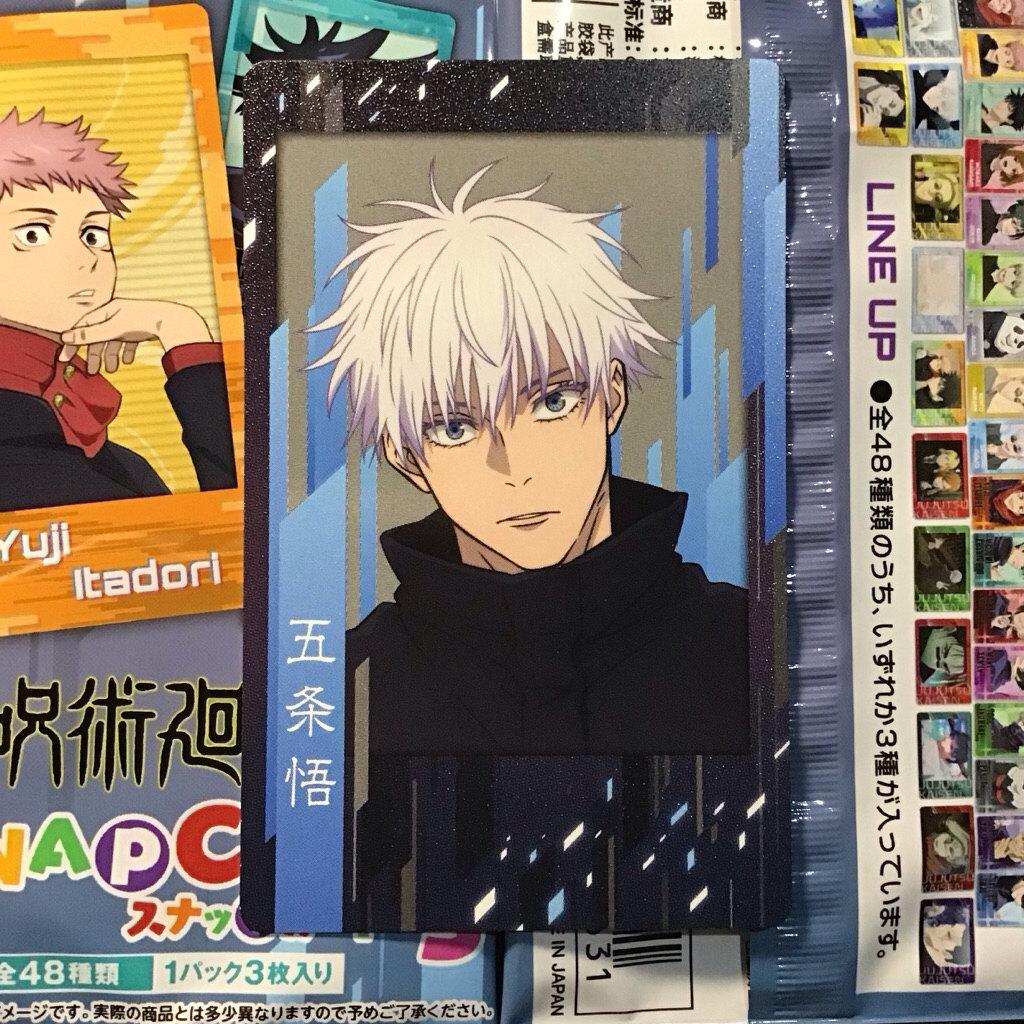 (Selected) Jujutsu Kaisen Snap Card 3 / Photocard / Polaroid - Yuuji Megumi Gojo Choso Nanami Sukuna