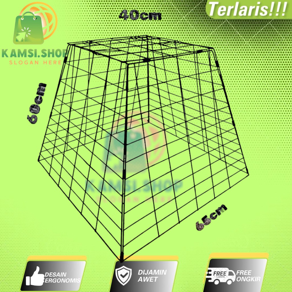 Piramida kandang ayam bangkok lipat
