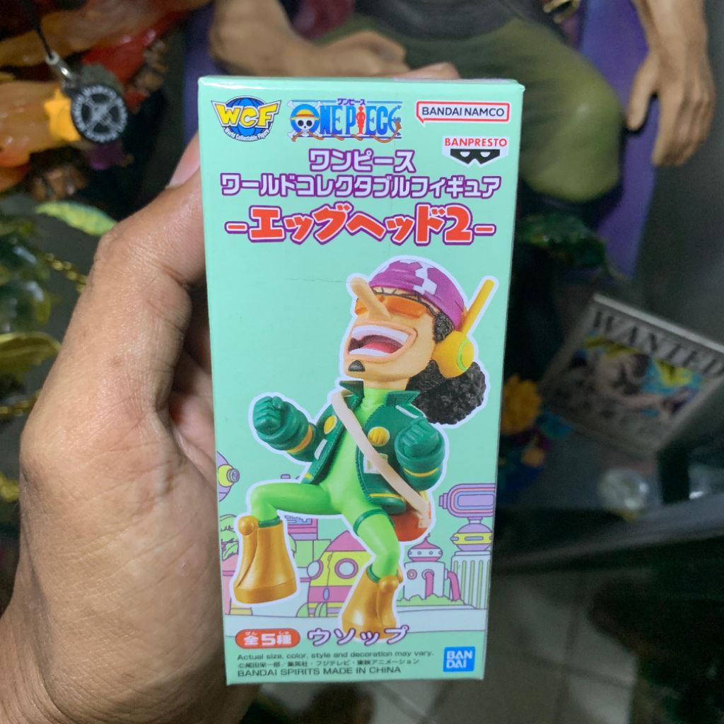 WCF Egghead vol.2 Usopp One Piece Figure | Usop Wanokuni Wano Onigashima SHF DXF GLM POP FZO Yz A+ B