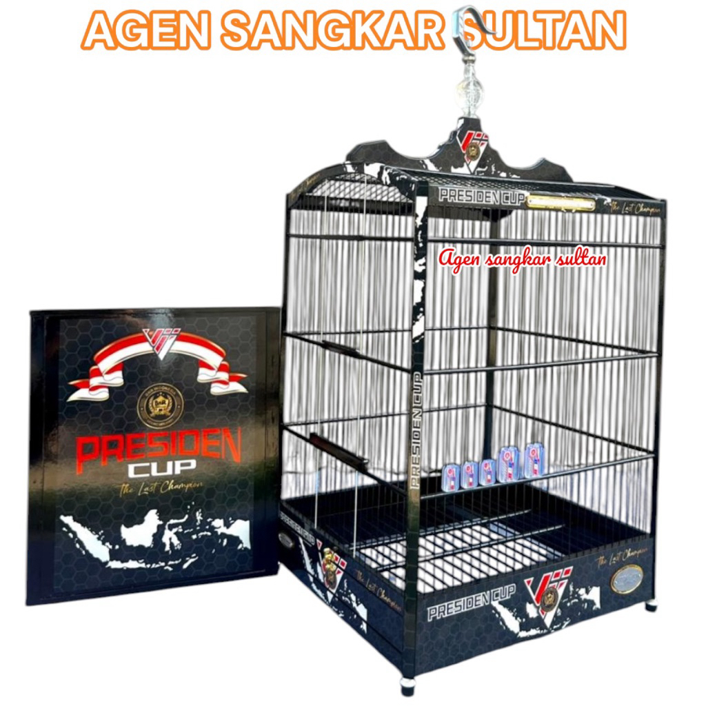 (FREE PACKING KAYU) sangkar kandang kotak BnR B&R pvc decal terbaru 2026