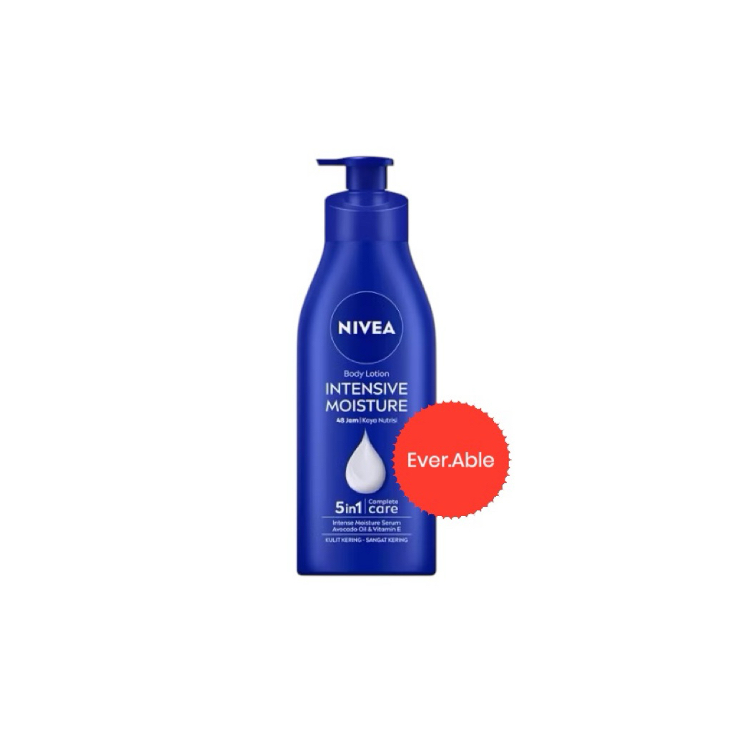 NIVEA BODY LOTION INTENSIVE MOISTURE 5 IN 1 PUMP 380 ML