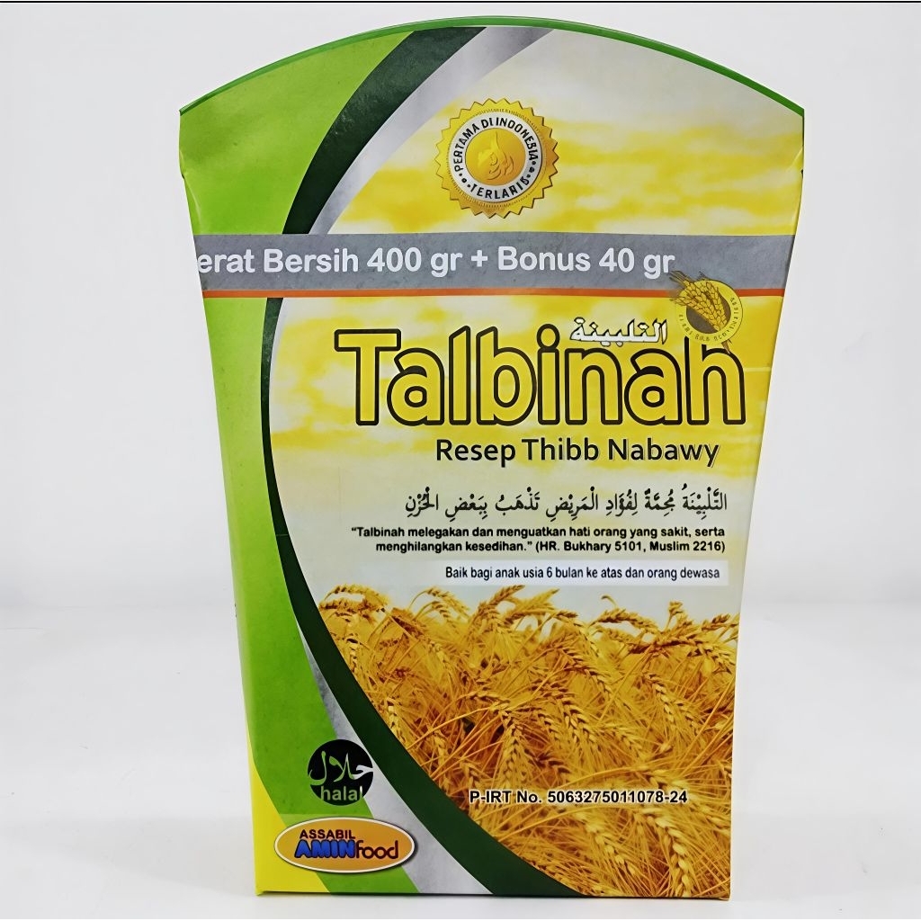Tepung Talbinah 400 gram Bonus 40 Gram As - Sabil Amin Food Halal