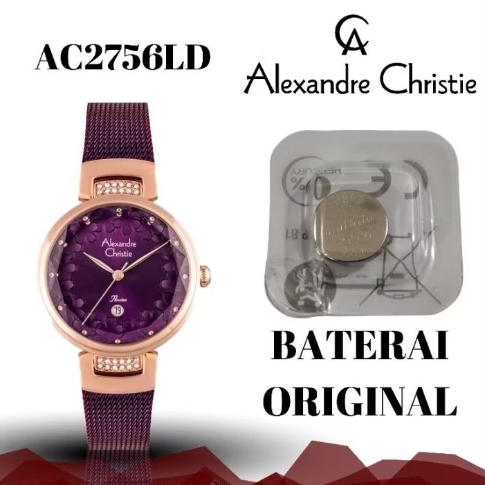 BATERAI JAM ALEXANDRE CHRISTIE ORIGINAL AC2756LD