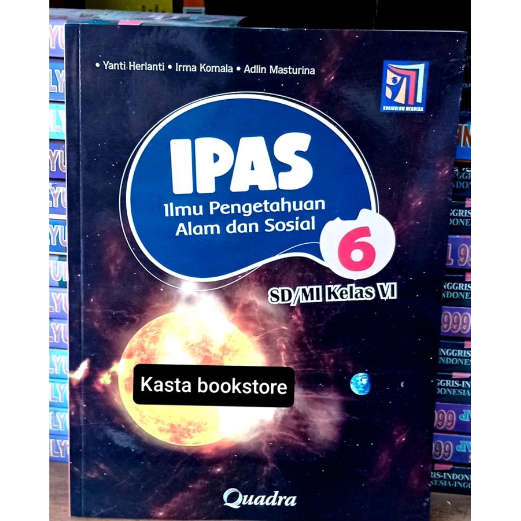 Buku IPAS Kelas 6 SD Kurikulum Merdeka Quadra