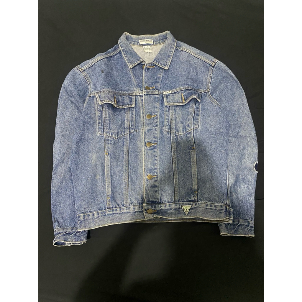 Guess Vintage Denim Jacket / Jaket Jeans Guess USA Original