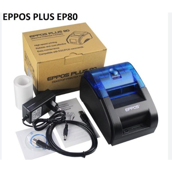 Printer Thermal bluetooth EPPOS 80mm 80 PLUS - USB BLUETOOTH