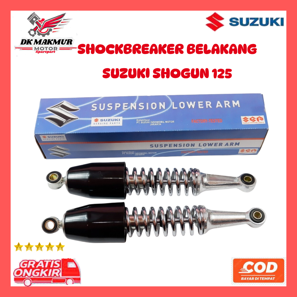 Shock Belakang Shogun 125 - ShockBreaker Motor Suzuki Shogun 125 dk