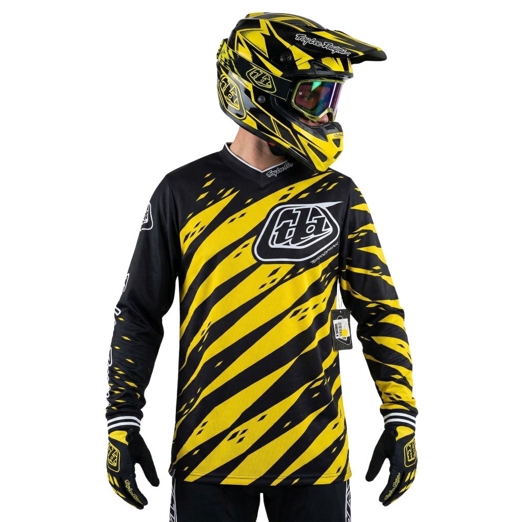 Jersey TLD GP Air Motocross Offroad Vert Black Original Dewasa