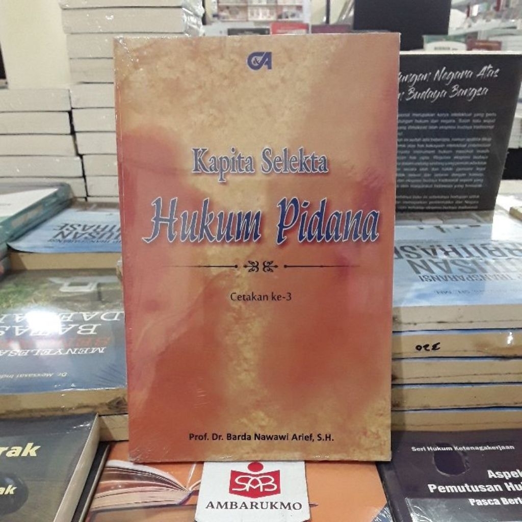 Kapita Selekta Hukum Pidana - Barda Nawawi