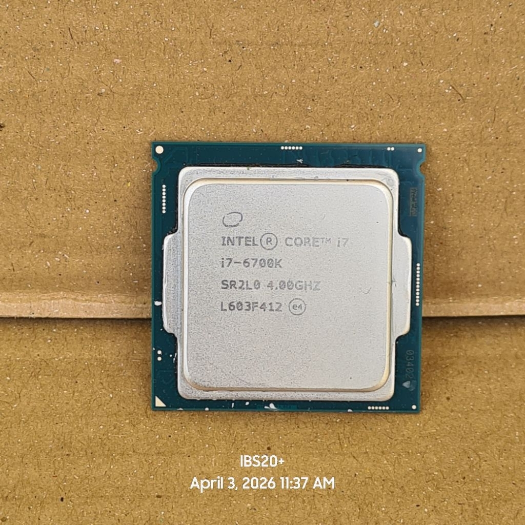 INTEL CORE I7 6700K GEN 6 LGA 1151