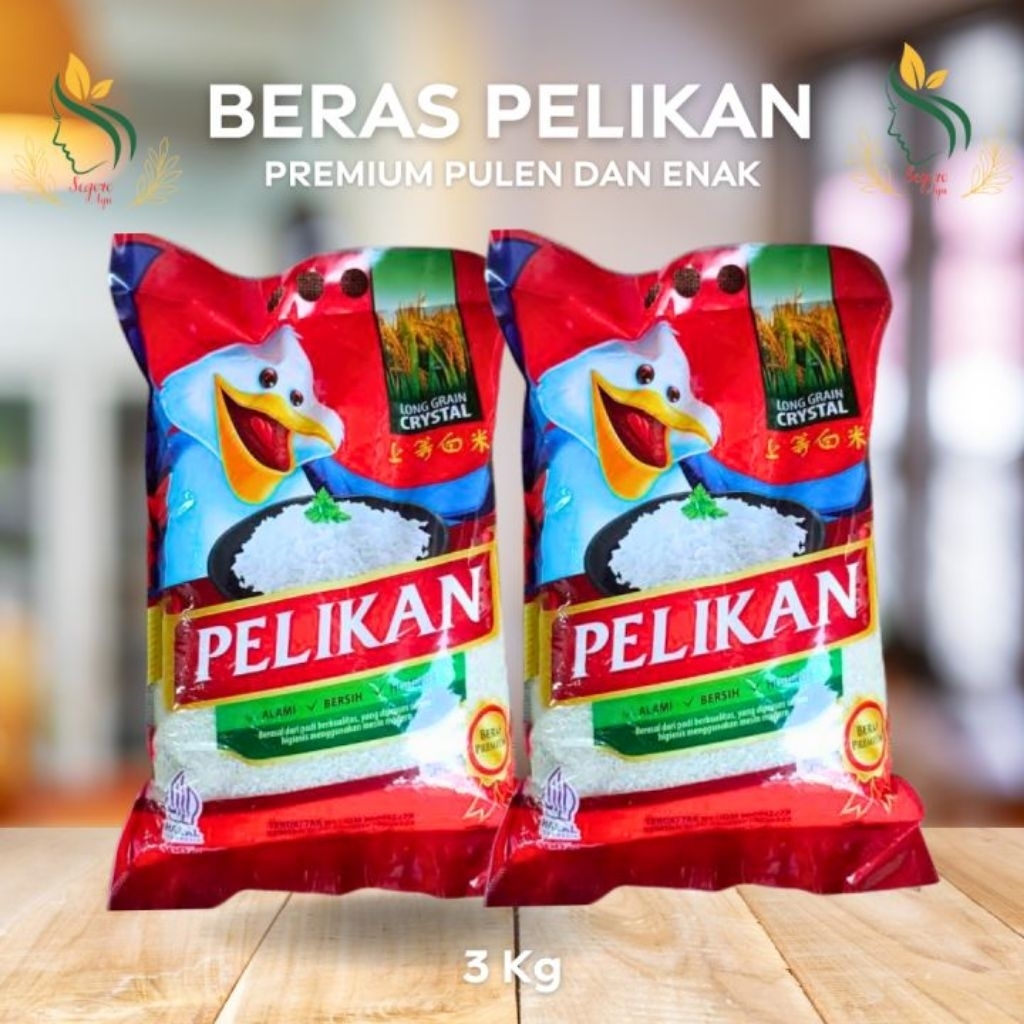 Beras pelikan 5kg