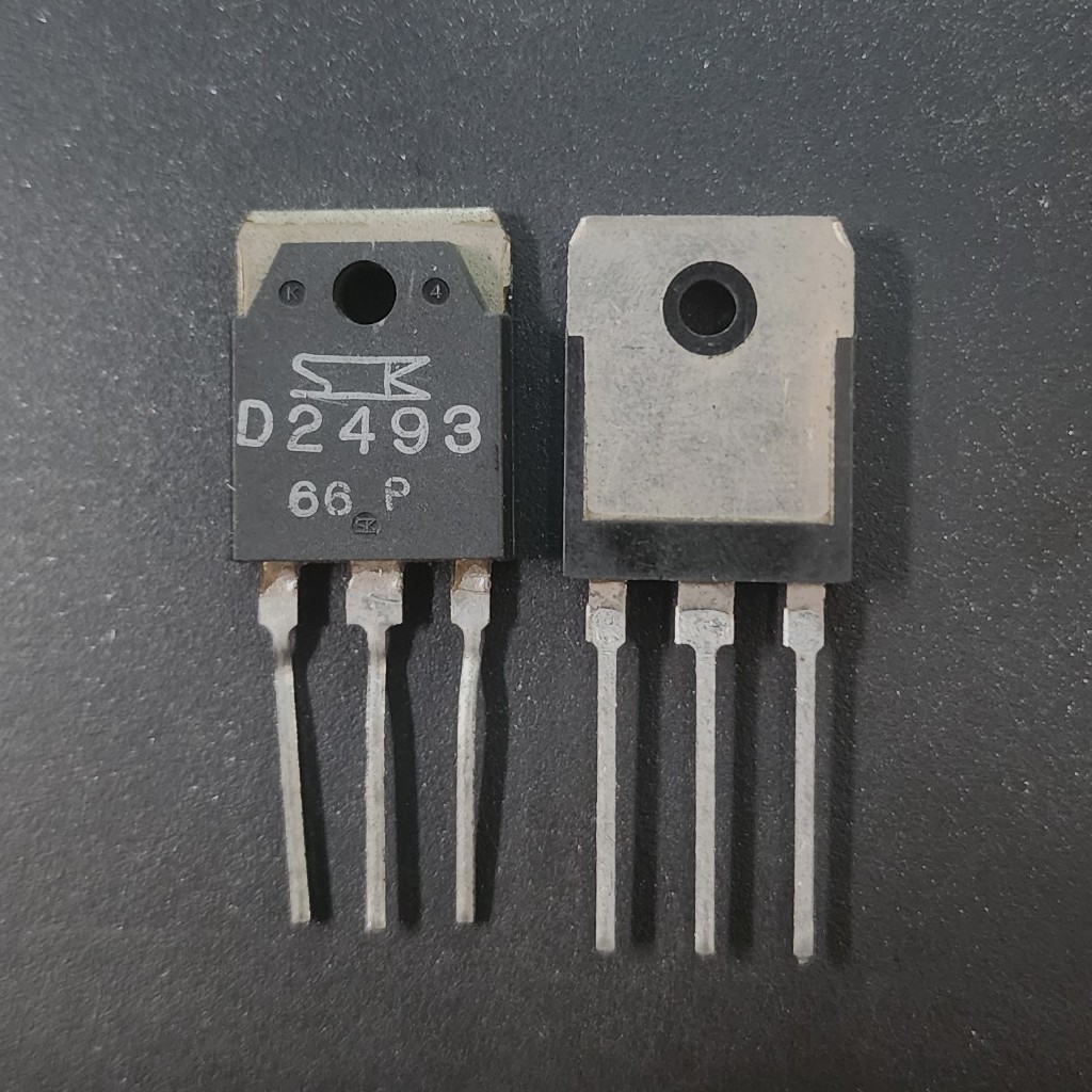Transistor D2493 Silicon NPN 60W 110V 6A Darlington Power Transistor utk Audio Regulator dan General