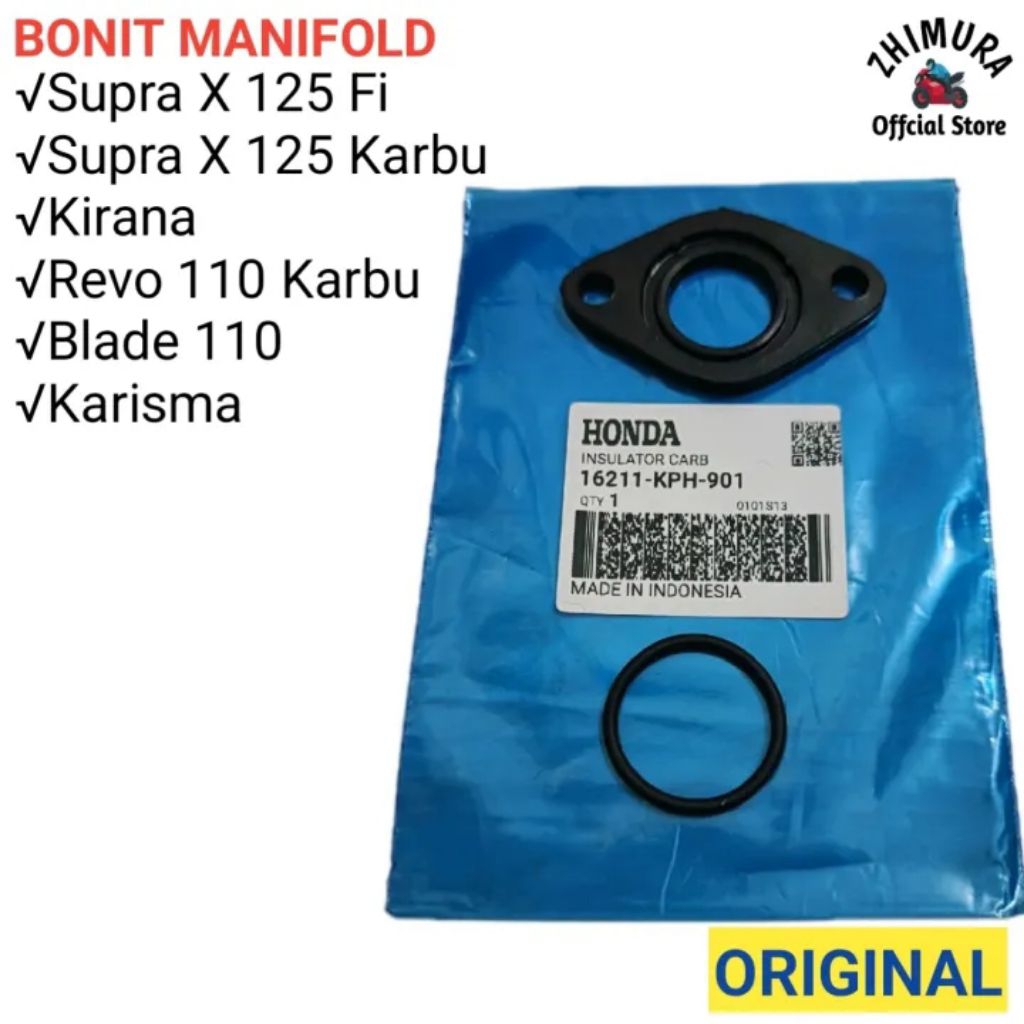 Bonit Manipol Manipul Karburator Kharisma Supra X125 Revo 110 Kirana Blade 110 ORIGINAL