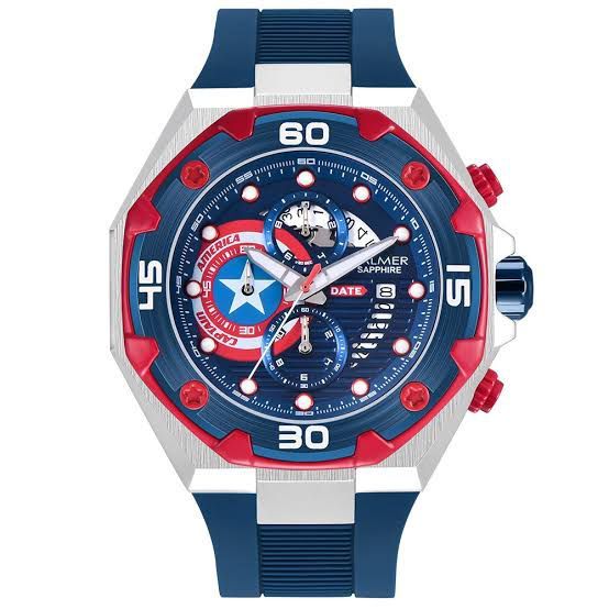 Jam Tangan Pria BALMER Limited Edition B-8821MC Marvel Captain America