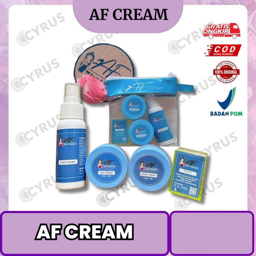 AF GLOW / CREAM AF GLOW / PAKET AF GLOW
