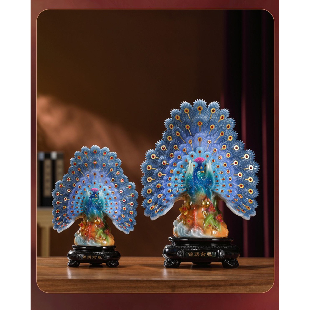 Hiasan Pajangan Merak  Burung Merak