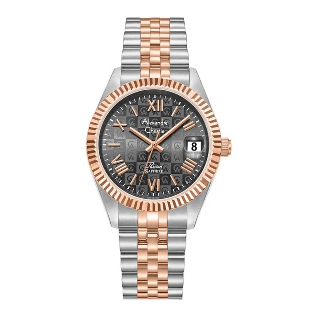 Jam Tangan Pria-Wanita Analog Alexandre Christie 5013MD AC5013 AC 5013 MD 5013 MDBTRGR3 Original Gar