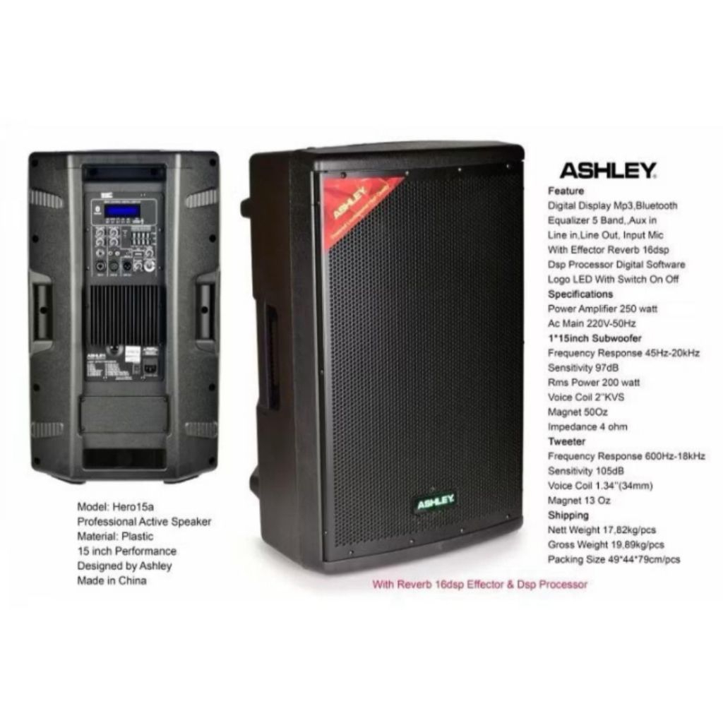 Paket Sound System Ashley Original Product