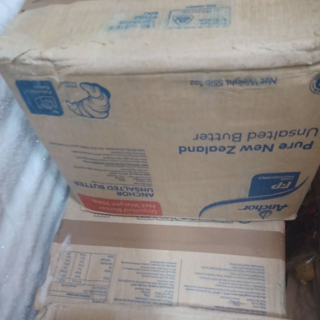 unsalted anchor butter 25kg