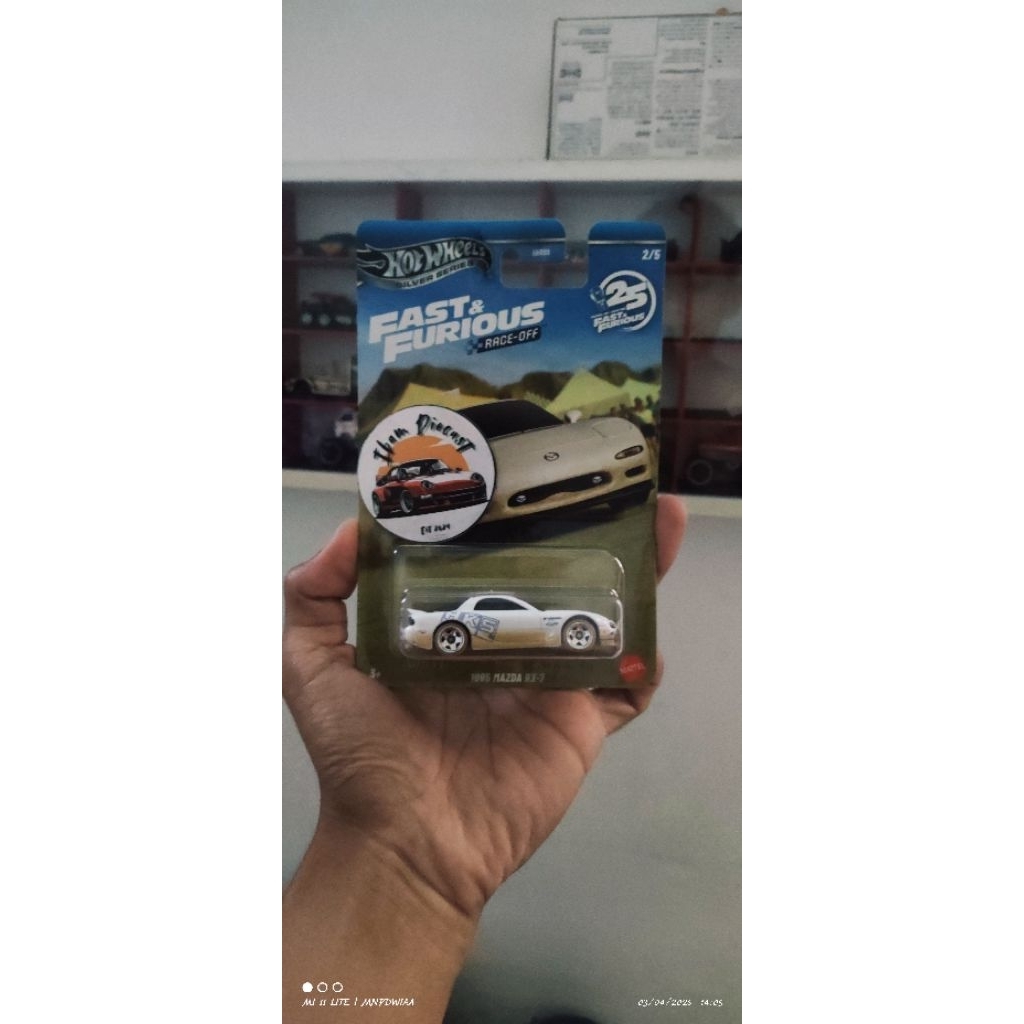 Hotwheels Fast and Furious Race-off Mazda RX-7