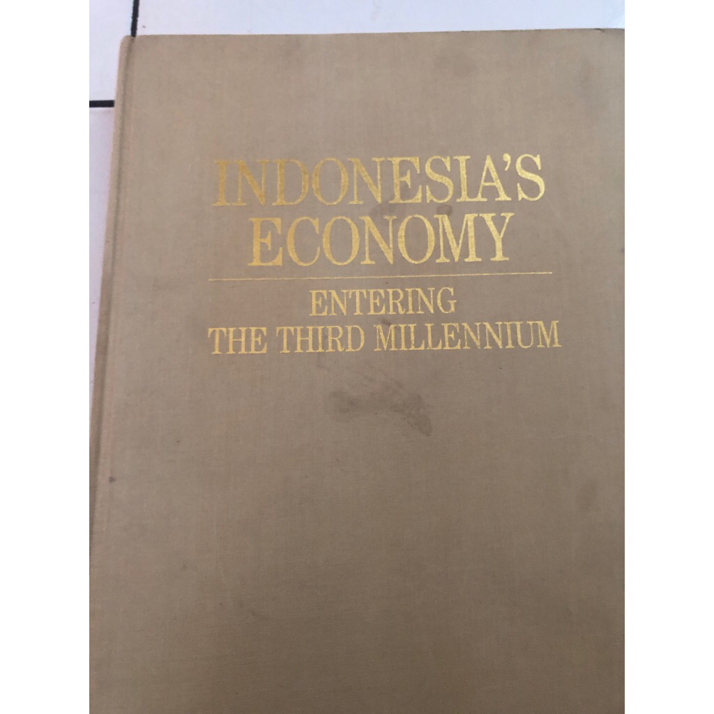 INDONESIA’S ECONOMY entering the third millennium
