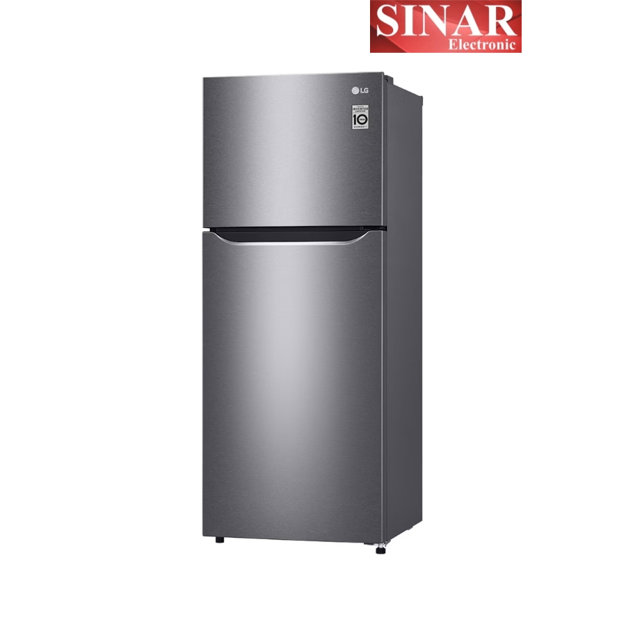 Kulkas 2 Pintu LG GN-B202SQIB 202L Inverter Hemat Listrik No Frost Pendingin Cepat Freezer Besar Ori